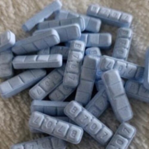 Blue Xanax Bars